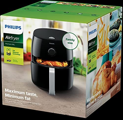 Philips Avance Collection Airfryer XXL, Twin TurboStar with Fat Removal Technology- Fry healthy with up to 90% less fat 6
