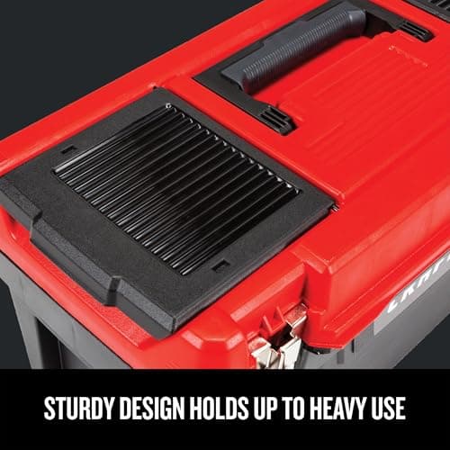 CRAFTSMAN Tool Box, Lockable 20-inch with Removable Tray and Small Parts Storage (CMST20901) 7