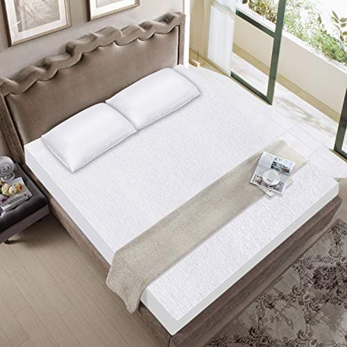 Twin XL Mattress Protector Cover Cooling,Extra Long Twin Waterproof Viscose Terry Mattress Protector for College Dorm Room Essentials,Soft and Noiseless,Deep Pocket Fits Up to 14 Inch Mattress 6