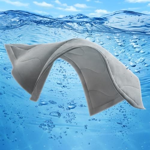 FineMay Cooling Comforter Queen Size, Double-Sided Cooling Blanket for Hot Sleepers & Night Sweats, Arc-Chill Q-Max > 0.4 Breathable Ice Blanket, Lightweight Cold Comforter (80''x90'', Light Grey) 8