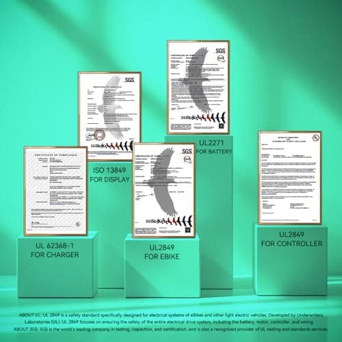 ANCHEER Hummmer Electric Bike for Adults 27.5'' Peak 750W Electric Mountain Bike/Ebike, 3 Hours Fast Charge, 55 Miles Electric Bicycle with 48v/499Wh Battery, LCD Display, 21 Speed Gears 6