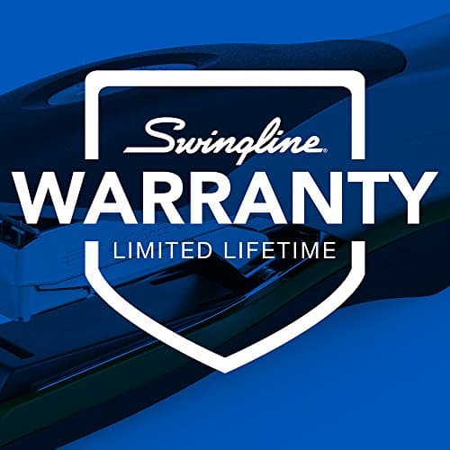 Swingline Stapler, 40 Sheet Capacity, Optima 40, Jam Free, Reduced Effort, Soft Grip, Metal, Orange and Gray (87845) 6