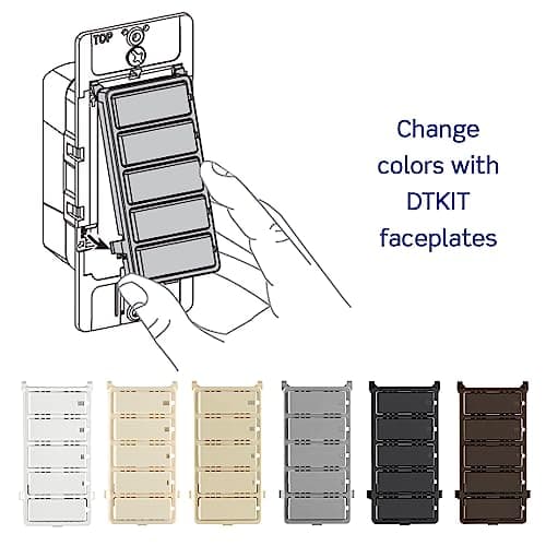 Leviton Countdown Timer Switch for household lights, heaters and exhaust fans, 30 min, 1-2-4 hour, No Neutral Wire Required, Single Pole, 15A, 1/2 HP/9.8A Fan/Motor, DT104-1LW, White 7