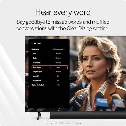 VIZIO 5.1.2 Elevate SE Soundbar, Wireless Subwoofer, Surround Sound w/Dolby Atmos & DTS:X, Bluetooth Speaker, QuickFit™ Compatible – SL512X-08 (New, 2024 Model) 9