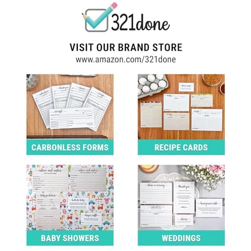 321Done Weekly Schedule Planning Notepad - 50 Sheets (8.5x11) – Hourly Appointment Productivity Weekly Planner Tear-Off Note Pad - Cute Simple Script Large Letter Size - Made in the USA 6