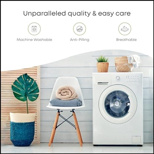 LINENWALAS Fitted Sheet Only Viscose Derived from Bamboo, Bottom Sheet for Twin XL Size Bed – 16” Deep Pocket, All Around Snug Fit – Cooling, Breathable, Soft, Hypoallergenic (White, Twin XL) 8