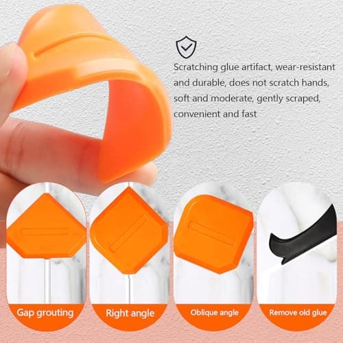 Caulking Gun, Heavy Duty Drip-Free Sealant Gun with Smooth Rod & Quick Release, for Silicone, Adhesives, Construction, DIY Home Repairs (10 oz Standard Size) 6