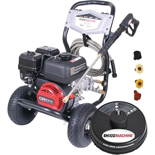 Simpson Cleaning 3400 PSI Gas Pressure Washer, 2.5 GPM Power Washer for Residential Use, CRX Engine, 25-Foot Hose, Clean Machine, 49-State (CM61248-S)