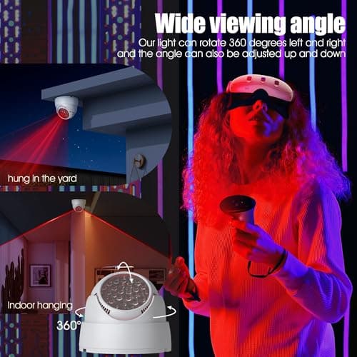 Orzero Ir Illuminator Infrared Light Compatible for Quest 3, Quest, Quest 2, PSVR2, Enhance Hand Tracking Immersive No-Light Disturbance Increase Tracking Sensitivity with Power Adapter - White 5