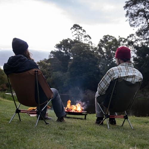 Naturehike YL08 Ultralight Camping Chair, 2.38 LBS Portable Backpacking Chair with Anti-Sinking Feet, Lightweight Compact Folding Hiking Camp Chair 8