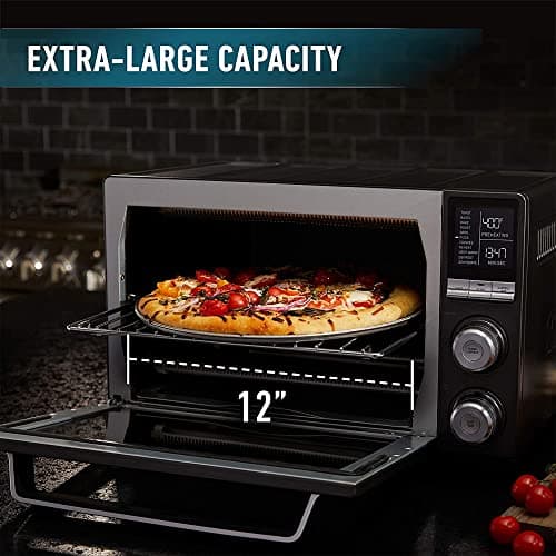 Calphalon Quartz Heat Countertop Toaster Oven, Stainless Steel, Extra-Large Capacity, Black, Dark Gray 5