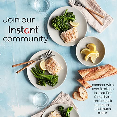 Instant Pot Duo Plus 9-in-1 Electric Pressure Cooker, Slow Cooker, Rice Cooker, Steamer, Sauté, Yogurt Maker, Warmer & Sterilizer, Includes App With Over 800 Recipes, Stainless Steel, 3 Quart 9