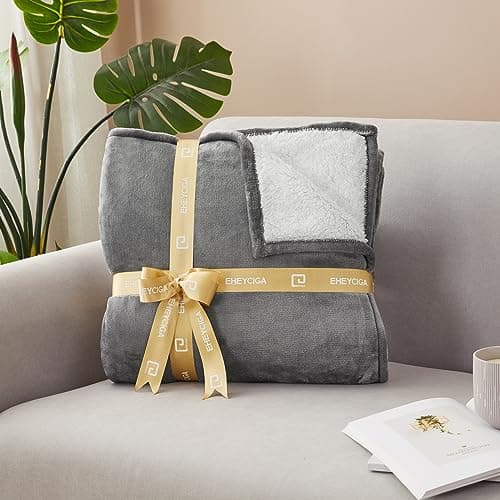 EHEYCIGA Heated Blanket - Twin Size, 9 Heating Levels, 10 Hour Auto Off, Soft Cozy Sherpa Washable Blanket, 62 x 84 Inches 8