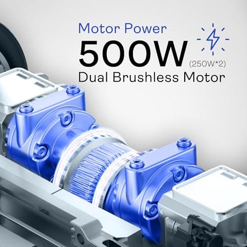 Electric Wheelchairs for Adults, All Terrain Heavy Duty Dual Motor Foldable Motorized Power Wheelchairs for Seniors, Portable Electric Wheel Chair for Adults (Artemis- Blue) 8