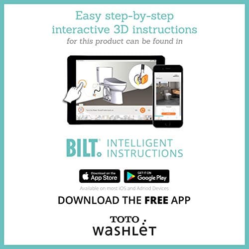 TOTO® WASHLET® A2 Electronic Bidet Toilet Seat with Heated Seat and SoftClose® Lid, Elongated, Cotton White - SW3004#01 14