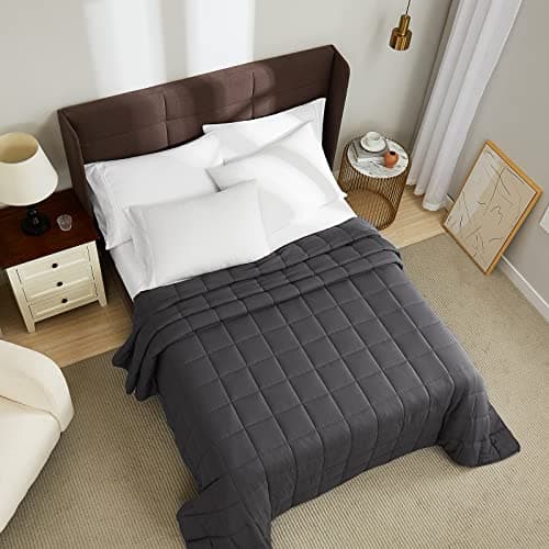 King Size Weighted Blanket 20lbs - 88"x104" Cooling Breathable Heavy Blanket with Glass Beads for Adult All-Season 2