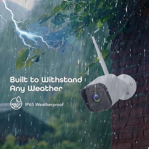 Geeni Hawk 3 1080P Outdoor Security Camera – 1-Pack Weatherproof Outdoor Cameras for Home Security Motion & Sound Detection and Night Vision, Supports Alexa & Google 7