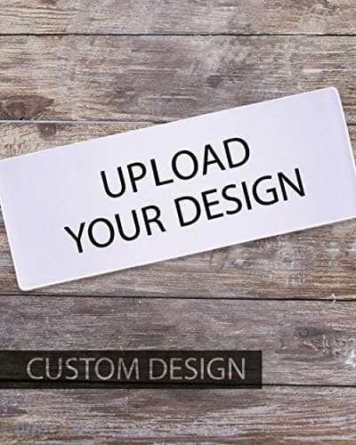 COLORCOMMALL Personalized Mouse Pad – Gaming 11.8 x 31.5 inch Non-Slip Large Size Rubber Base Eco-Friendly Mat Desk Mousepad Keyboard Customized Photo Text Name Picture Gift