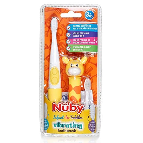 Nuby Electric Toothbrush with Animal Character, Giraffe 5