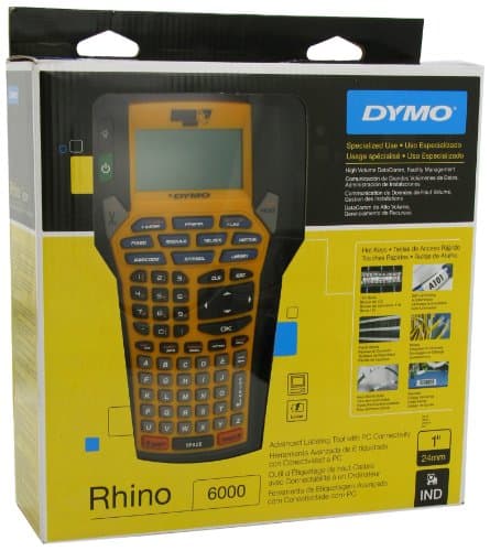DYMO Rhino Industrial 6000 Label Maker 6