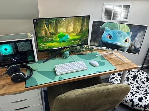 Custom Desk Mat – 18x36 Personalized XL Desk Pad with Photo, Text, or Logo | Large Gaming Mouse Pad Extended 8