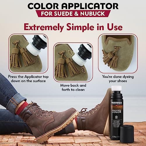 Tarrago Shoe Color Applicator-Renews Suede and Nubuck Footwear 6