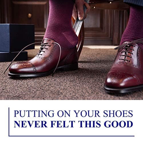 Shoe Horn Long Handle for Seniors - Long Handled Shoe Horn for Boots and Shoes - Long Metal Shoe Horn for Women, Men & Kids - Extra long Shoes Horn, Metal Shoe Horn Long Handle, Shoe Spoon Long Handle 7