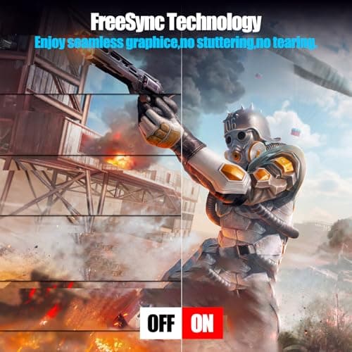 ZZA 27 Inch QHD 2560 x 1440 Gaming Monitor 165Hz 1ms Fast IPS Computer Monitor,1800R, HDMI 2.0 |DP1.4 VESA Mount, 99% sRGB HDR Eye Care Metal Stand 6