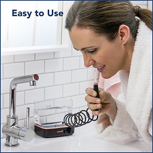 Waterpik Sidekick Portable Water Flosser, Perfect for Travel & Home, ADA Accepted, Black/Copper WF-04 7