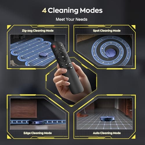 iMartine Robot Vacuum Cleaner and Mop Combo with APP/Voice/Remote Control, Schedule, Strong Suction, Tangle-Free, Slim, Quiet, Auto Recharge for Homes with Pets, Low Pile Carpet & Hard Floors 8