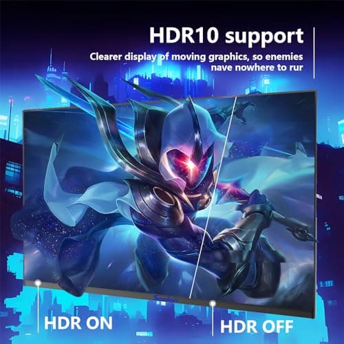 Sealan 27 inch Gaming Monitor 180hz FHD 1080P PC Monitors GTG Vertical with Freesync Eye-Care Technology HDMI, DisplayPort,VA Screen for Gaming Home Office Support Wall Mount Install（100×100mm） 3