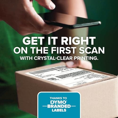 DYMO LabelWriter 550 Series Label Printer with Dymo-Branded Label Compatibility Automatic Recognition Low Waste Optimized Direct Thermal Printing and Plastic-Free Packaging 5