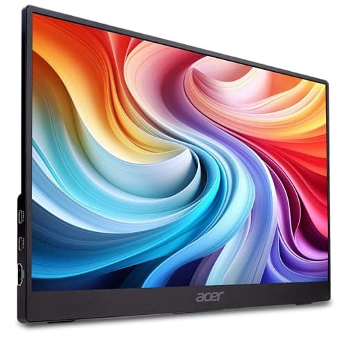 Acer Portable Monitor | 15.6" FHD IPS | Adaptive-Sync Support (FreeSync Compatible) | Slim Design | External Monitor for Laptop PC/Mac | 2 x USB 3.1 Type-C Port, HDMI 1.4 & Audio Out | PM161Q B1bmiuux 7