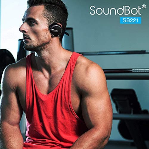 Soundbot SB221 HD Wireless Bluetooth 4.0 Sports-Active Headphones for 20Hrs Music Streaming & 25Hrs HandsFree Calling with Sweat Resistant Ergonomic Secure-Fit Design & Voice Command Support, Black 3
