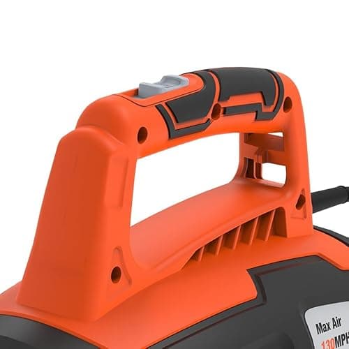 Yard Force 13A Electric Leaf Blower YF13JBL with 14000 RPM Speed, 130 MPH Air Speed, 630 CFM Air Volume, Light Weight 7