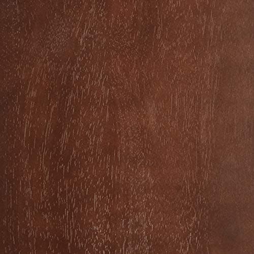 Amazon Basics Solid Wood Saddle-Seat Counter Height Bar Stools for Kitchen Island with Footrest, 24-Inch Height, Walnut, Set of 2 9