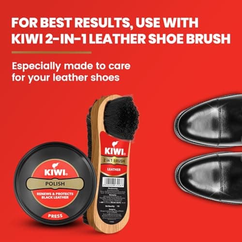 Kiwi Shoe Polish, 40 ml, Black 5