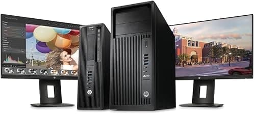 HP Z240 Tower Workstation Desktop Computer, Intel Core i5-6500, 32GB DDR4 RAM 512GB SSD, 2 DisplayPort, WiFi, Bluetooth, Keyboard&Mouse, Windows 11 Pro (Renewed) 6