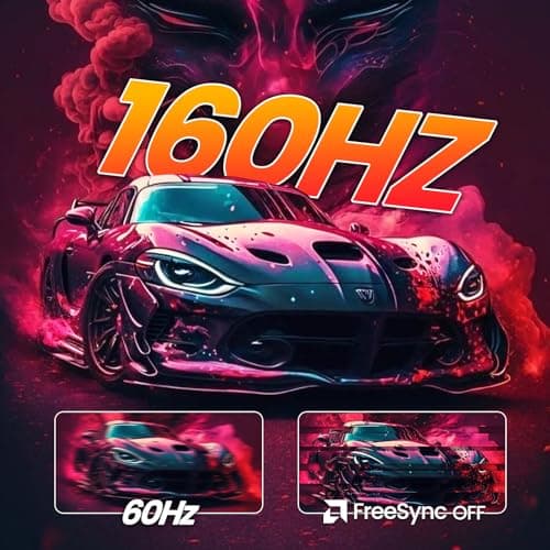 CRUA 32" Curved Gaming Monitor, 144Hz/160Hz 4K UHD(3840 * 2160P) 1500R VA Screen, Supports AMD Freesync, 120% sRGB, Built-in Speakers, RGB Lighting, Wall Mountable Installs(HDMI 2.1/DP 1.4)-White 5