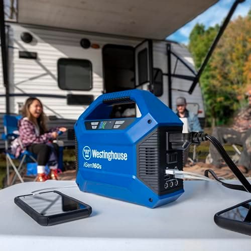 Westinghouse 155Wh 150 Peak Watt Portable Power Station & Solar Generator, Modified Sine Wave AC Outlet, Backup Lithium Battery for Camping, Home, Travel, Indoor/Outdoor Use (Solar Panel Not Included) 6