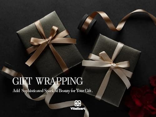 Vitalizart Satin Ribbon 3/8 Inch Double Faced Silk Like Thin Ribbon for Gift Wrapping Bouquet Hair Wedding Christmas Decoration 30 Yards 6