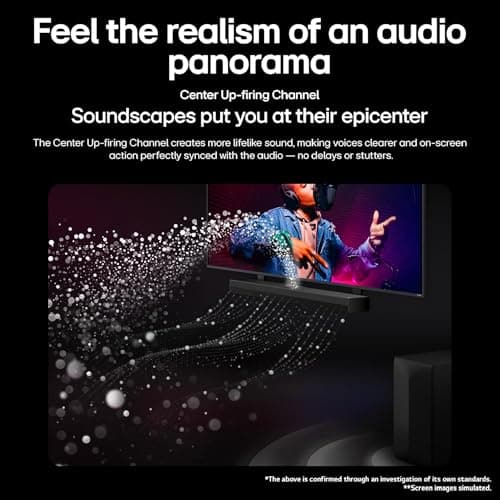 LG S70TY 3.1.1-Channel QNED TV Matching Soundbar, Dolby Atmos, Wow Orchestra, Rear Speaker Ready, Wireless Subwoofer (2024 Model) 8