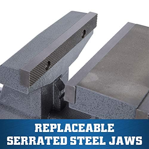 Wilton Reversible Bench Vise, 6-1/2" Jaw Width, 7-1/4" & 12-3/4" Jaw Opening, 4" Throat (Model 4650R) 7