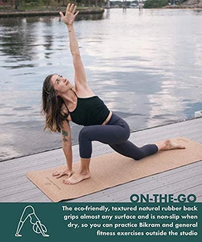 GURUS Sweat Proof Durable Cork Yoga Mat Thick Non Slip Exercise Mat for Home Workout (Cork Yoga Mat) 5