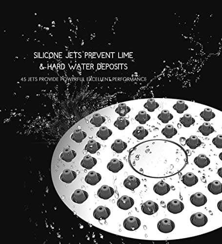 High Pressure Shower Head, 3 Inch Showerhead2. 1 5