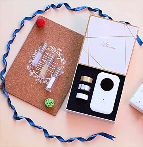 Phomemo Label Printer- D30 Label Maker Machine with 3 Roll Adhesive Label Thermal Paper, Back to School Supplies for Kids,Teacher, Sticker Printer,for Office Home Organization (USB Rechargeable)-White 4