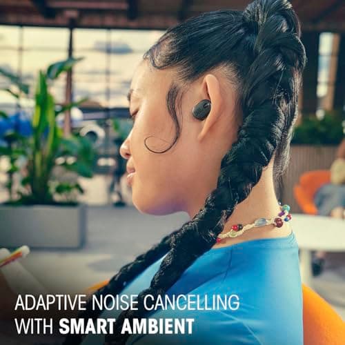 JBL Tune Buds 2 - True Wireless Noise Cancelling Earbuds with JBL Spatial Sound and Smart Ambient Technology, 6 mics for Perfect Calls, up to 48Hrs of Playback, IP54 Dust & Water Resistant (Black) 6