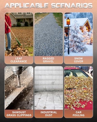 Getell Professional Gas Powered Backpack Leaf Blower – 2-Stroke High-Performance 63CC/665 CFM Blower System with Comfort Design for Complete Property Maintenance (GB657 PRO) 7