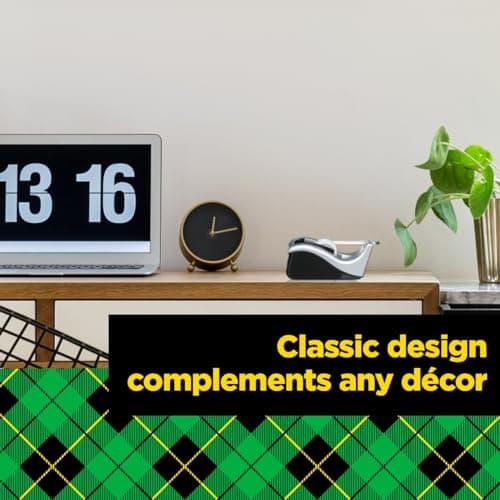 Scotch Desktop Tape Dispenser, Silvertech Two-Tone (C60-ST) 7