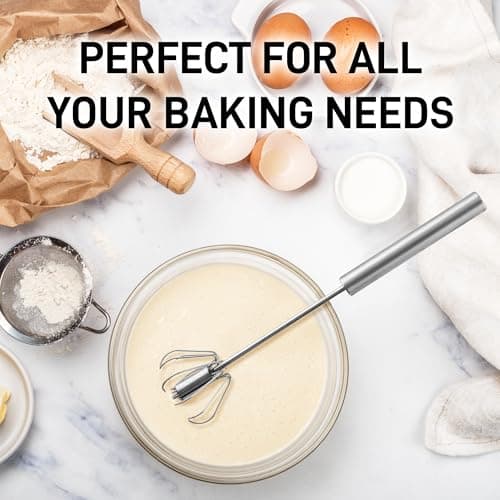 Push Action Egg Whisk 5